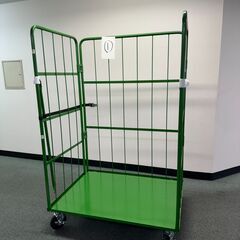 ①【中古品】美品ナンシン カゴ車 W1100×D800×H170...