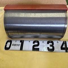 ブレッドケース　ステンレススチール　　道具入れの画像