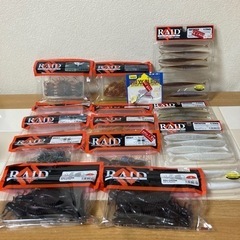 【引退特価】レイドジャパン  ワーム 14点セット