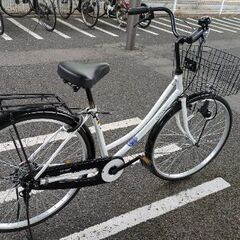 引き取り限定　ルイスアミューズ　自転車26インチ　変速なし