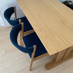 値下げ済】LOWYA ダイニングテーブル チェア ベンチセット