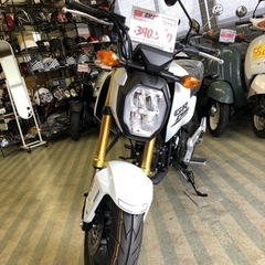ホンダ　グロム【新車】newカラー　パールホライゾンホワイトの画像
