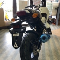 ホンダ　グロム【新車】newカラー　パールホライゾンホワイトの画像