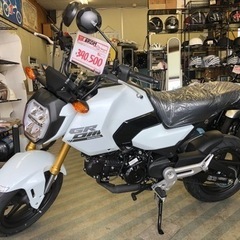 ホンダ　グロム【新車】newカラー　パールホライゾンホワイト