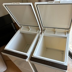 ゴミ箱 2段 足踏み 2個セットの画像