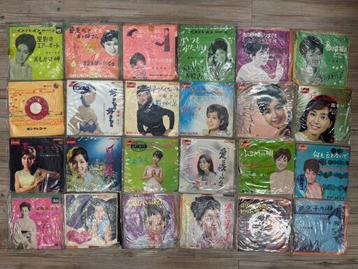 アナログ盤 100枚以上（近藤真彦、石原裕次郎、ピンクレディ、イルカ、フランク永井 等）