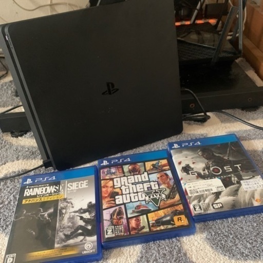 ps4とソフト(コントローラーなし)