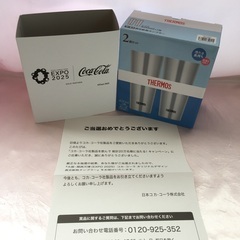 THERMOS（サーモス）EXPO 2025 コカ・コーラオリジナルデザイン真空断熱ステンレスタンブラーの画像