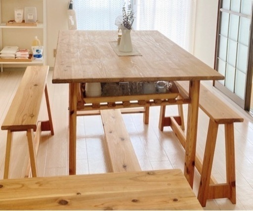 【教室や会議・立ち仕事にも】オーダーメイド　テーブル・ベンチ