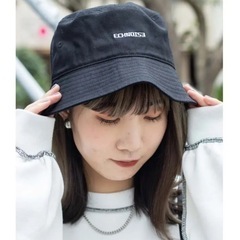 WEGO ウィゴー 男女兼用 ツイルロゴバケットハット バケハ ...