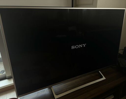 中古【動作確認済】49型 SONYブラビア4K液晶テレビ 外付けHDD付き！