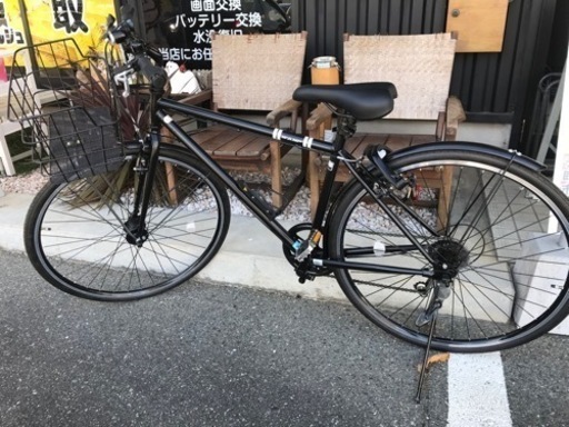 美品　自転車 クロスバイク
