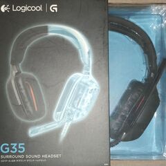 Logicool G35 Surround Sound Headset ジャンクの画像