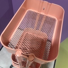 【取り引き中】IKEAワゴン ピンク 4台　お譲りしますの画像