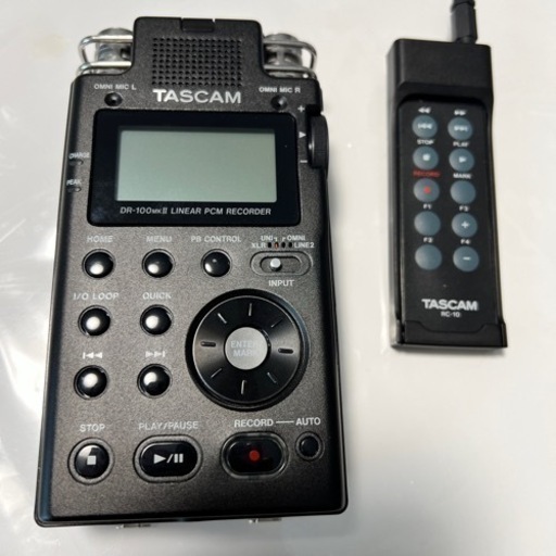 TASCAM リニアPCMレコーダー 24bit/96kHz対応 DR-100MKII