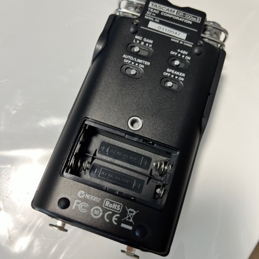 TASCAM リニアPCMレコーダー 24bit/96kHz対応 DR-100MKII
