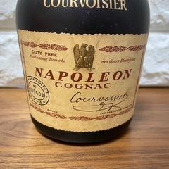 ブランデー コニャック ナポレオン クルボアジェ NAPOLEON COGNAC COURVOISIER 古酒の画像