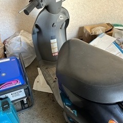 原付バイク　Let's4  　実働車　の画像