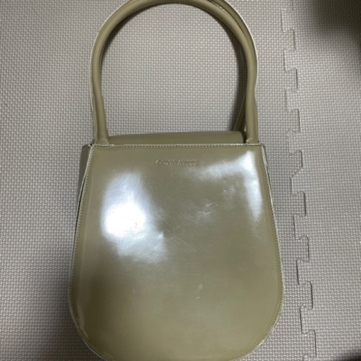 ジョルジオアルマーニ　ショルダーバッグ　中古　カーキ