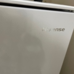 【一人暮らし用冷蔵庫】Hisense2021年製造の画像