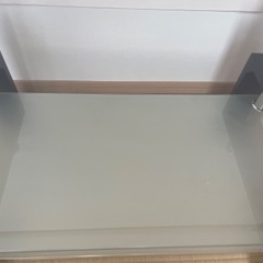 ガラステーブル　美品の画像