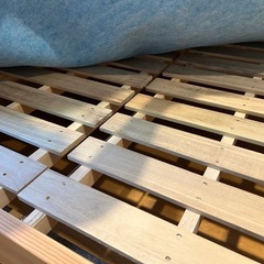 ※譲ります※ベッドフレーム+マットレスの画像