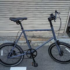 20吋 ミニベロ(小径車) シングル 20吋 ミニベロ(小径ピストバイク) シングルspeed/ダークグレー