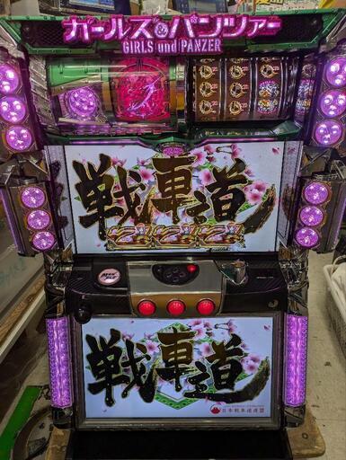 パチスロ実機 ガールズ＆パンツァー[ガルパン] コイン不要機 ID：126-013072-007