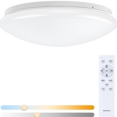 【新品未使用】シーリングライト LED 6畳 リモコン付き 24w 2880lm 調色調光の画像