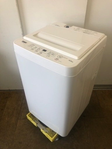 K047★2023年製ヤマダ電機製4.5㌔洗濯機★1年間保証付き★近隣配送・設置可