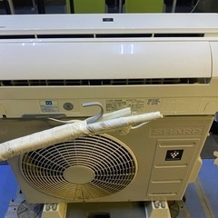 即日対応 取付工賃込み シャープ エアコン 2016年 12畳 2.8キロ
