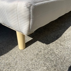 本日お届け無料🚚❗️ニトリ製シングルベッドの画像