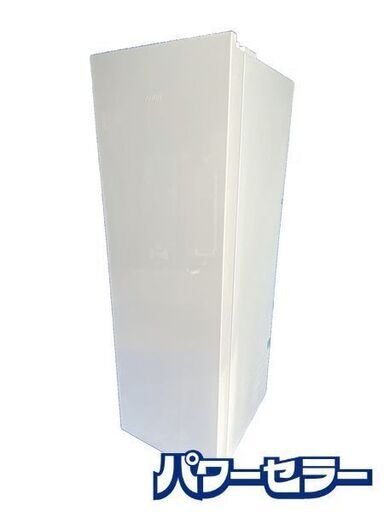 高年式!2024年製! AQUA/アクア AQF-SF18N 冷凍庫 前開き 180L 冷凍/冷蔵切り替え可 クリアホワイト 中古家電 店頭引取歓迎 R8510