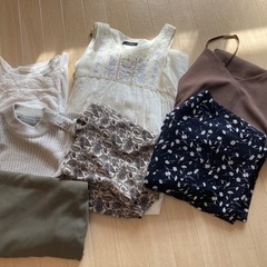 古着6枚　洗濯済み　レディースMサイズ