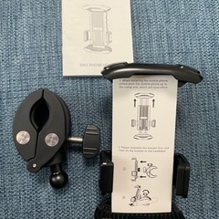 バイク スマホホルダー 片手操作 自転車 スマホホルダー バイク用ホルダーの画像