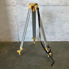 【測量用三脚】 アルミレベル三脚 現場 測量 アルミ三脚 球面タ...