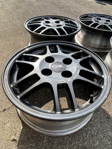 OZレーシング OZ Racing 114.3 4H 4本セット　中古　ランサーエボリューション純正 アルミホイール