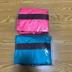 新品★保冷温お買い物バッグ　ざっくぅ　ピンク　緑の画像