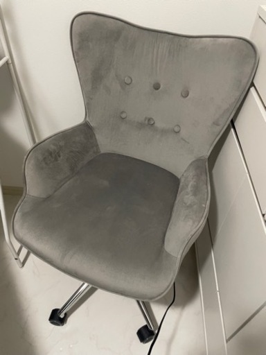 LOWYAベルベットチェア美品