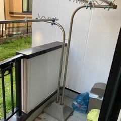 ステンレス物干し台