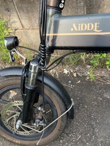 電動アシスト自転車aidde 要修理