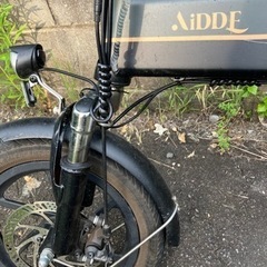 電動アシスト自転車aidde 要修理の画像