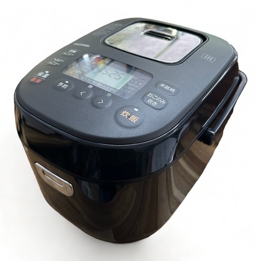 【美品】アイリスオーヤマ 炊飯器 ３合炊き 2020年製 RC-IK30 ブラック