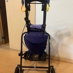 【美品】シルバーカー　 手押し車　シルバーカート 紫の画像
