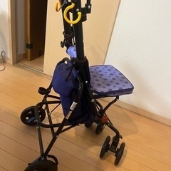 【美品】シルバーカー　 手押し車　シルバーカート 紫の画像