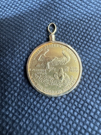 リバティ金貨　イーグル金貨 1/4オンス　22金　
