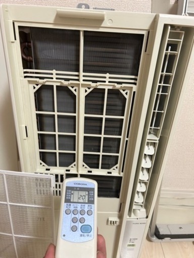 コロナ窓エアコン★動作品★現状品