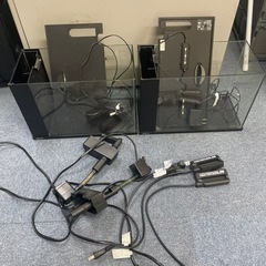 ＧＥＸ　水槽セット　ラクテリア　ブラック　３０ｃｍ水槽 2個