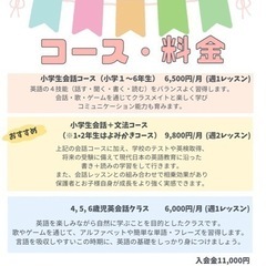【お申込み既に3名！】4～6歳児向け英会話クラス9月新規開講！無料体験レッスン受付中！の画像