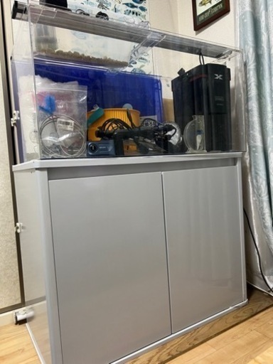90cm水槽台ライトヒーター等　残り \n用品一式